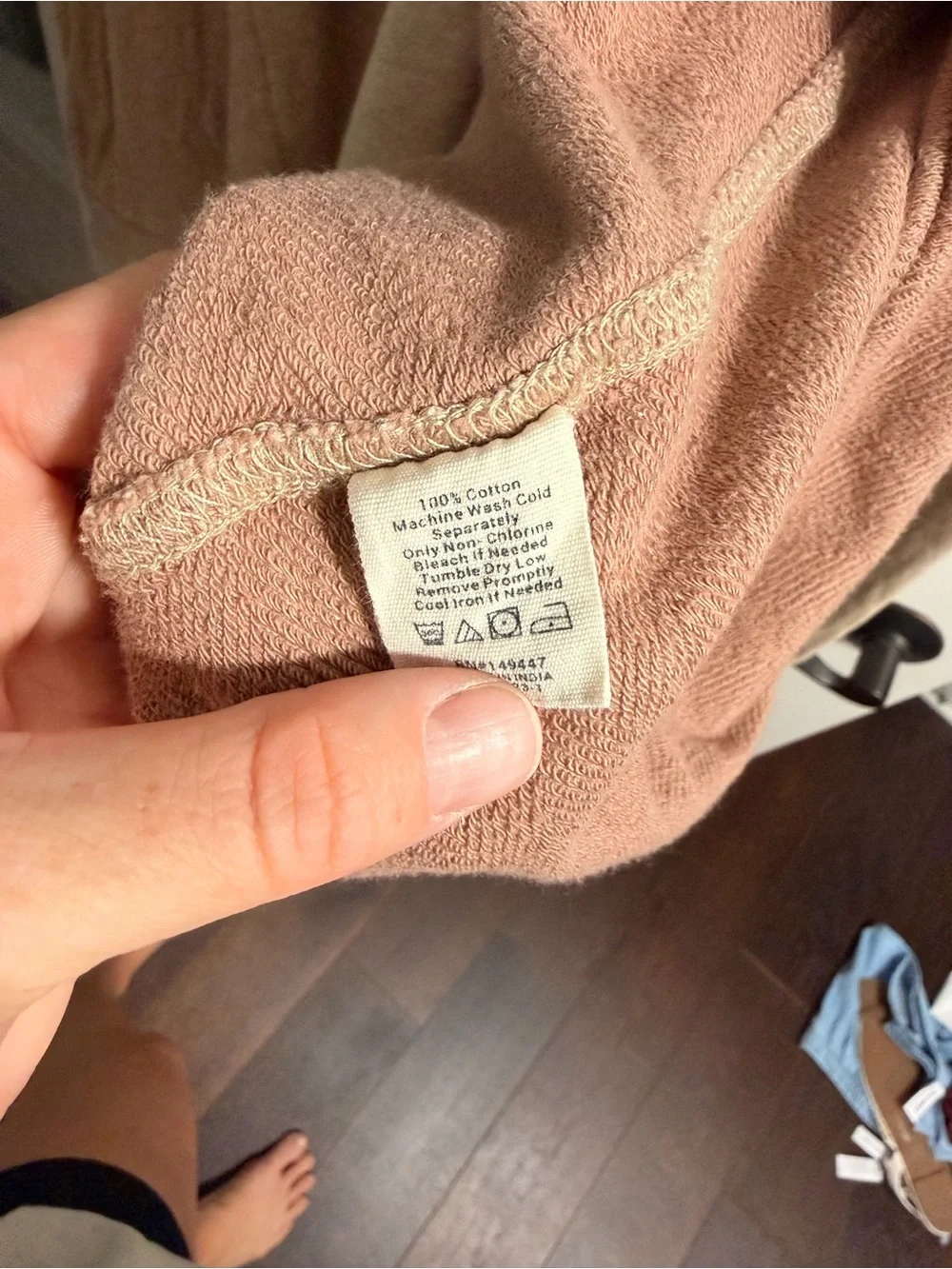 The Normal Brand Men’s Beige Long-Sleeve Casual Button-Down Shirt